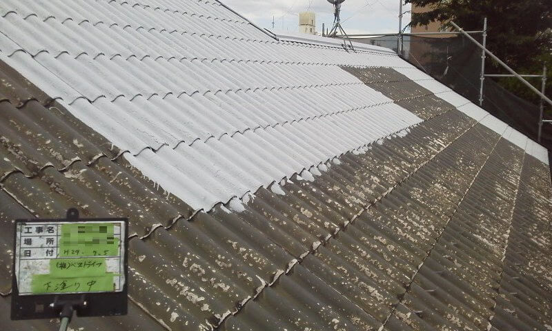 洗浄・屋根塗装工事　戸建て　川口市