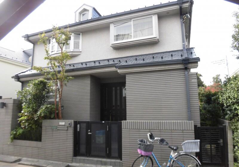洗浄・屋根塗装工事　戸建て　西東京市