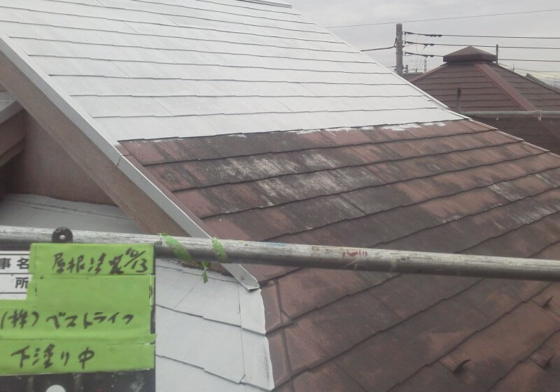 洗浄・屋根塗装工事　戸建　東久留米市